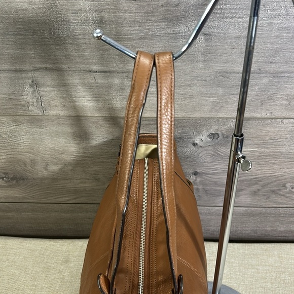 Coach F29898 Brown Leather Park Carrie Tote - Picture 4 of 11